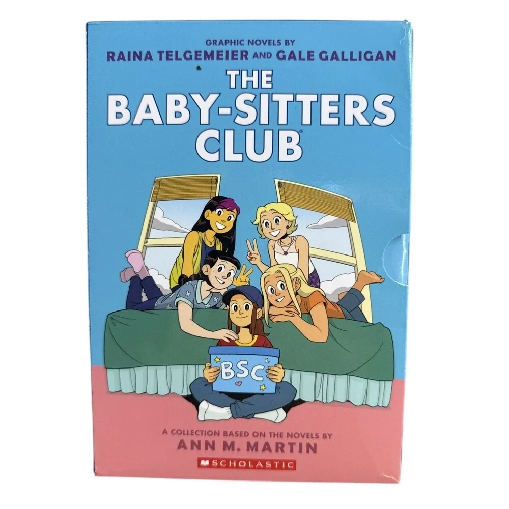 The‎ Babysitters Club 1-7 Book Box Set Raina Telgemeie Ann M. Martin